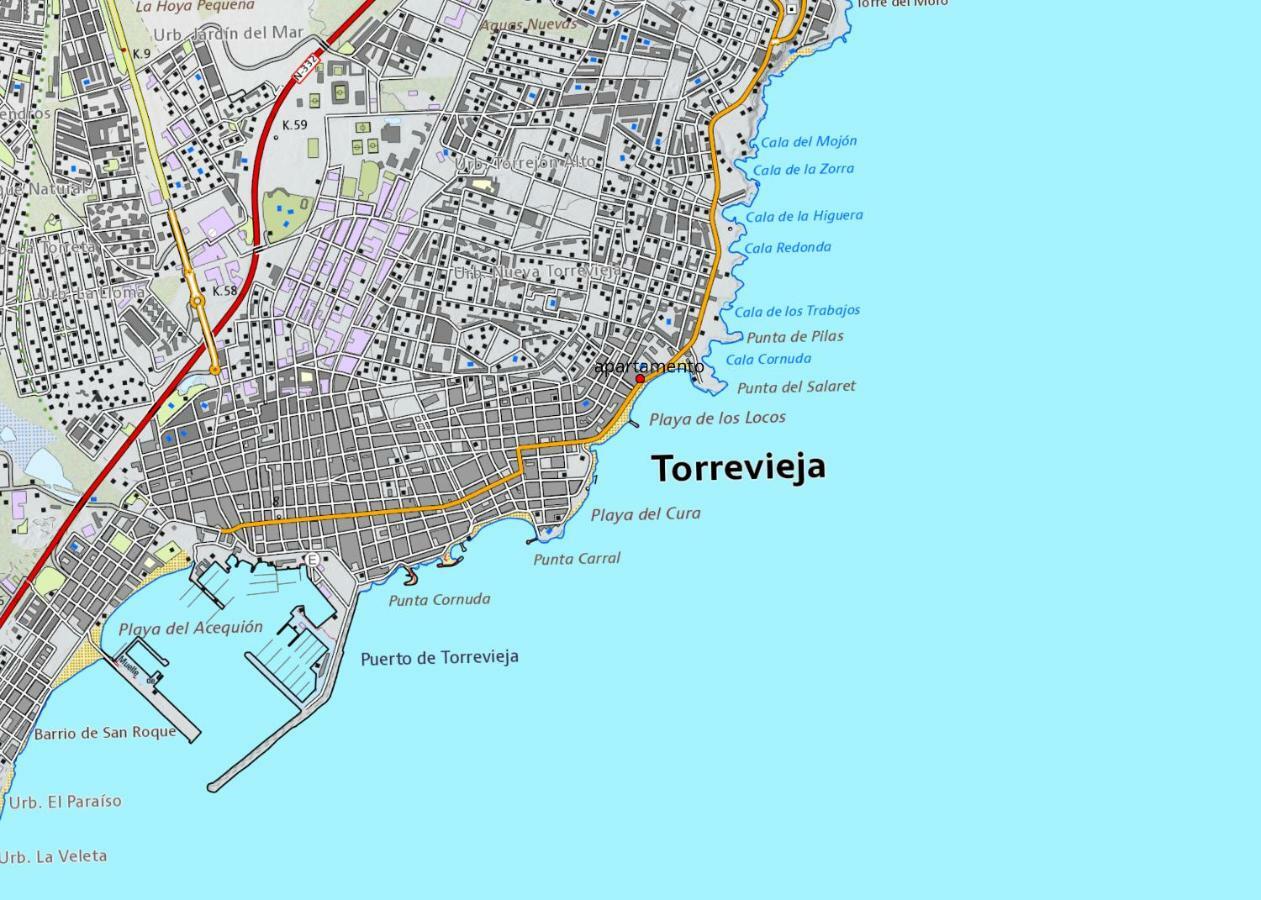 Costaazul Loft, Seaviews Frente Al Mar, Playa Los Locos Torrevieja Eksteriør billede